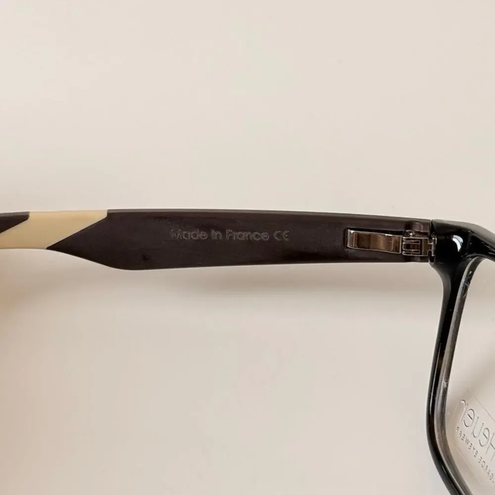 TAG Heuer New Matte TH554 003 Eyeglasses 56mm Made in France